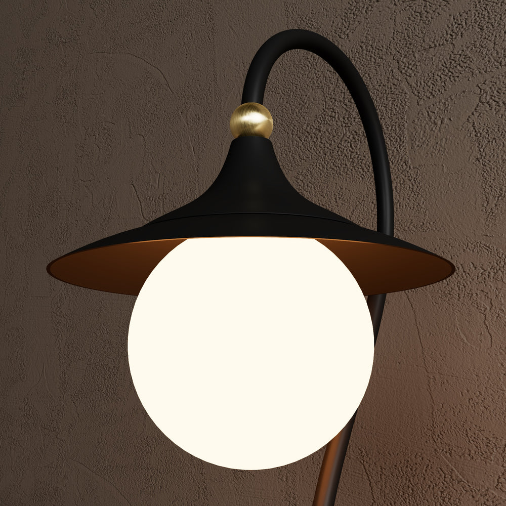 Laurel - Frosted Glass Globe Table Lamp