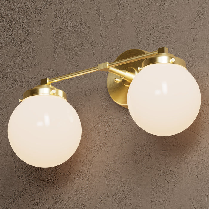 Mena - Two Light Bathrooom Vanity