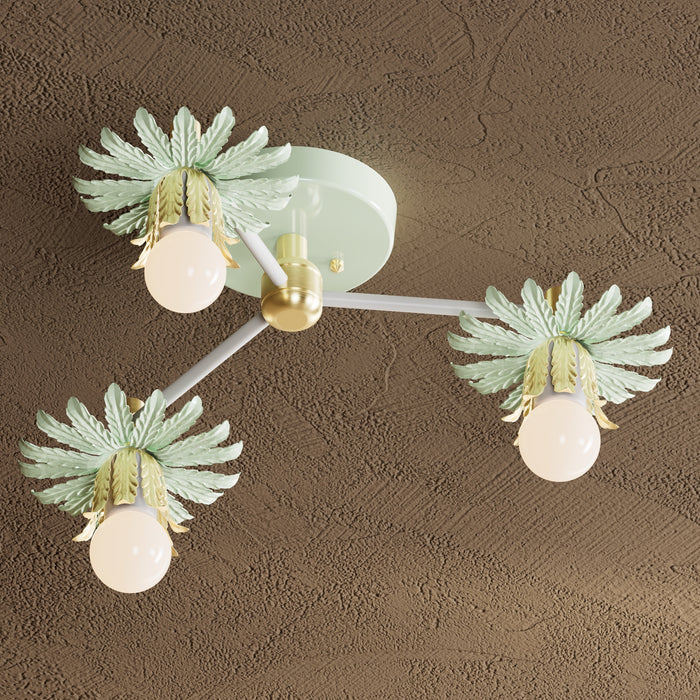Joliet - 3 Light Semi Flush Fixture