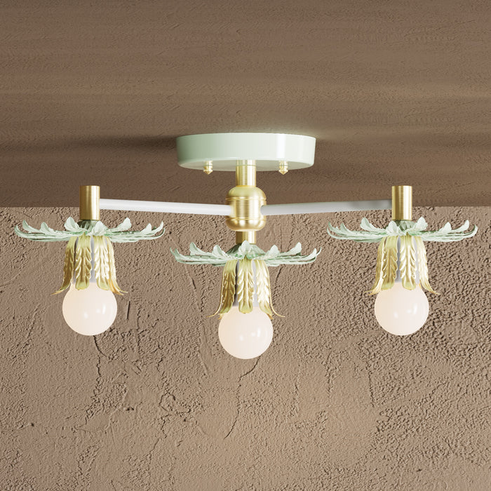 Joliet - 3 Light Semi Flush Fixture
