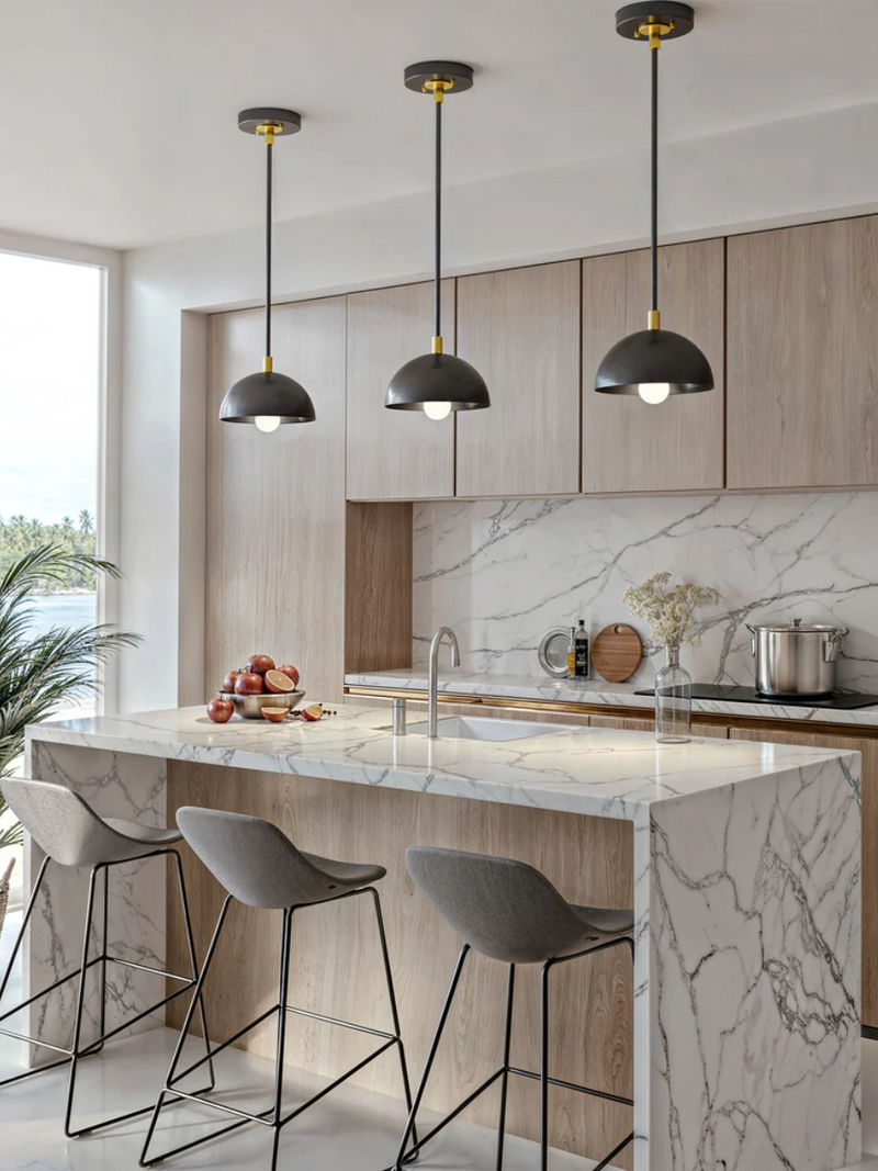 A Kitchen Island Lighting Guide: How To Hang Pendant Lights