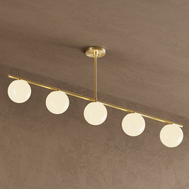 Fargo - Five Light Linear Chandelier
