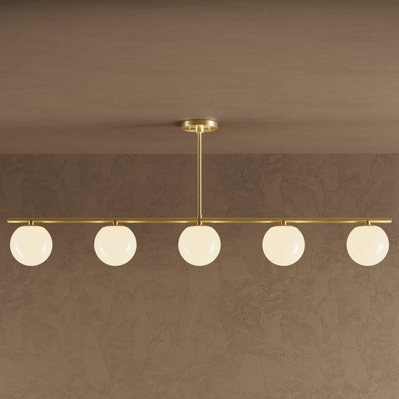 Fargo - Five Light Linear Chandelier