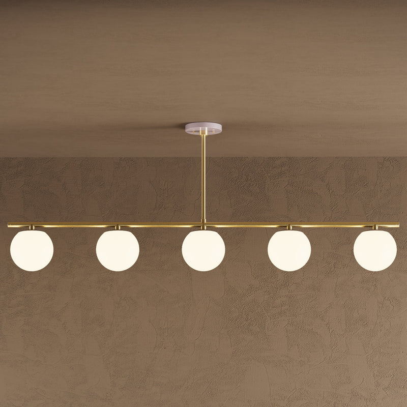 Fargo - Five Light Linear Chandelier