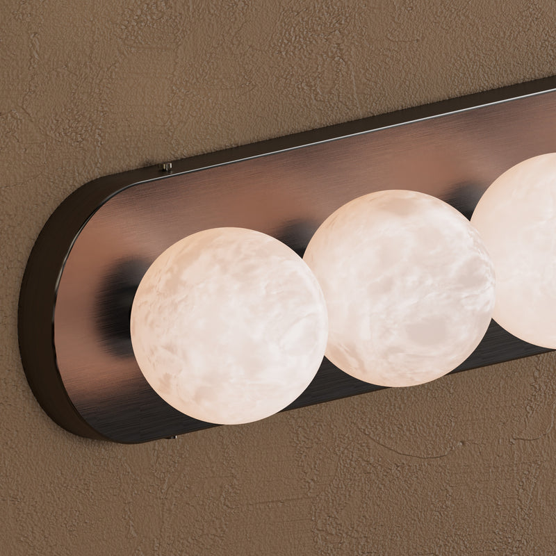 Redding - Alabaster 5 Globe Vanity Light