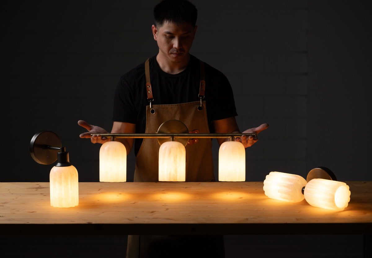 Curated, and fully custom.