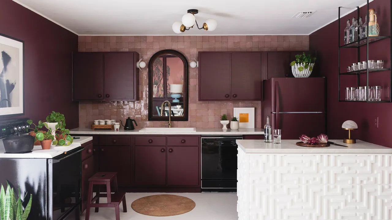 This Tennessee Kitchen Got a Colorful Glow Up