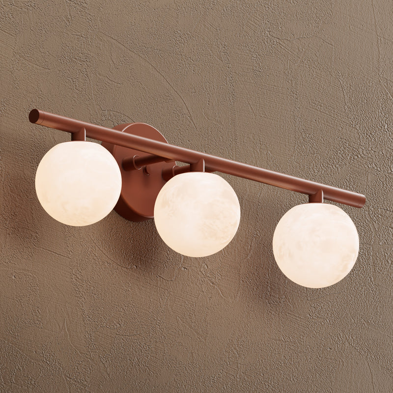 Volos - Alabaster 3 Globe Vanity Light