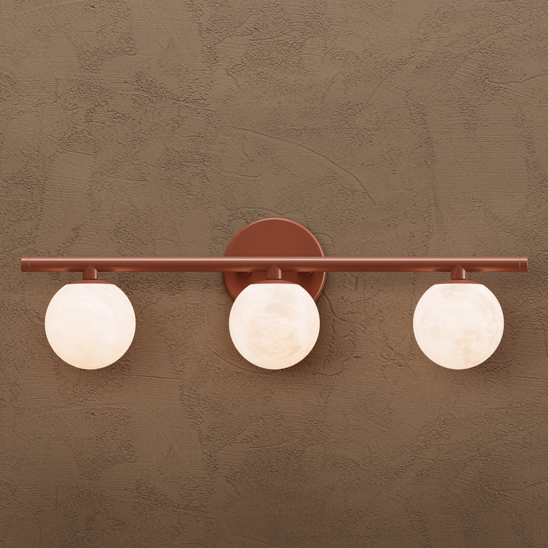 Volos - Alabaster 3 Globe Vanity Light