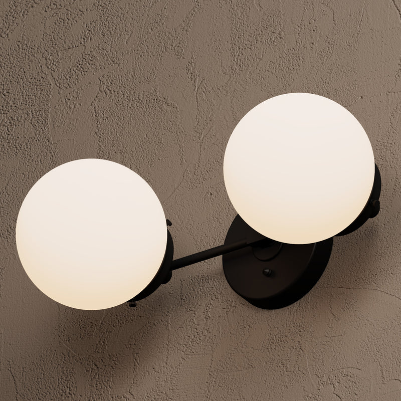Durham - Two Light Bathroom Vanity