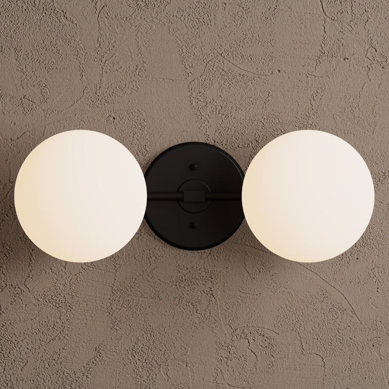 Durham - Two Light Bathroom Vanity