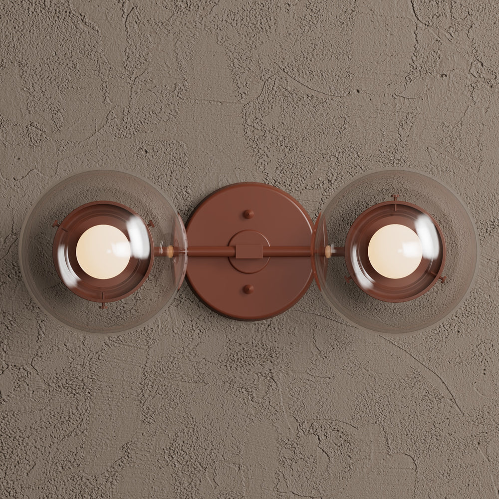 Durham - Two Light Bathroom Vanity