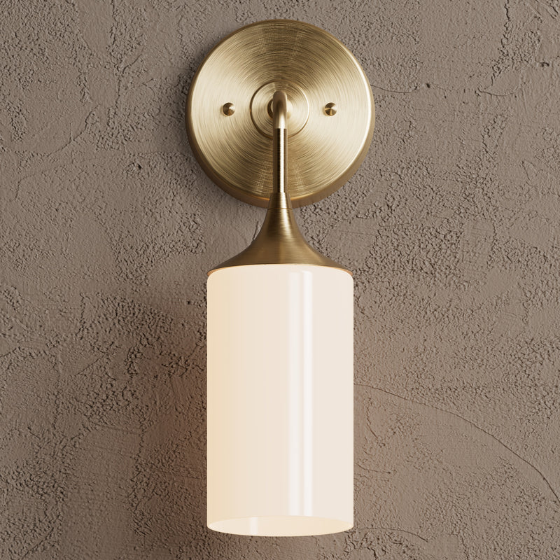Edmonton - Single Light Wall Sconce - Wall Sconce - Custom Lighting By Velora