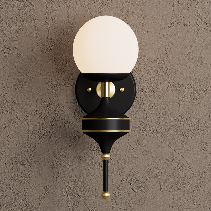 Oxford - Single Light Sconce - Wall Sconce - Custom Lighting By Velora