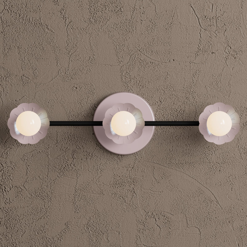 Walton - Three Light Bathroom Vanity - Wall Sconce - Custom Lighting By Velora