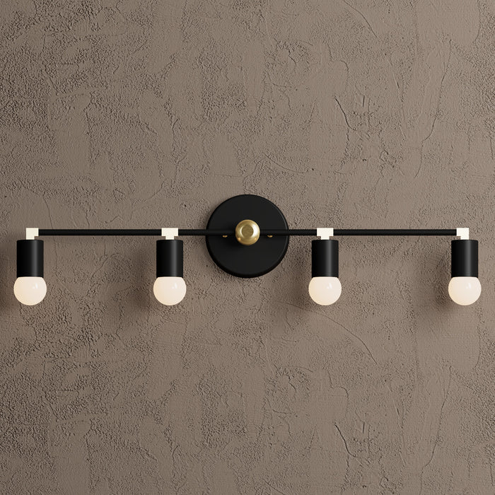 Yoakum - Four Light Bathroom Vanity