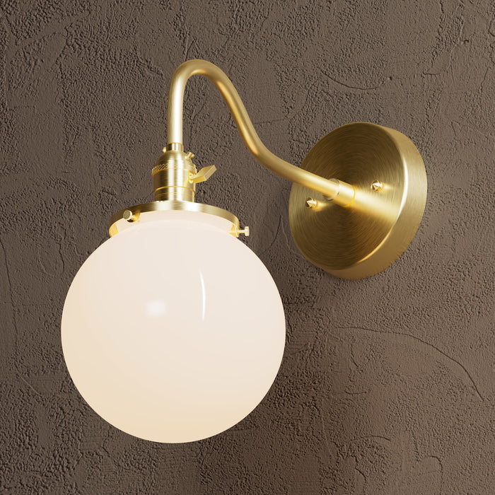 Altha - 8" Globe Bathroom Vanity Sconce