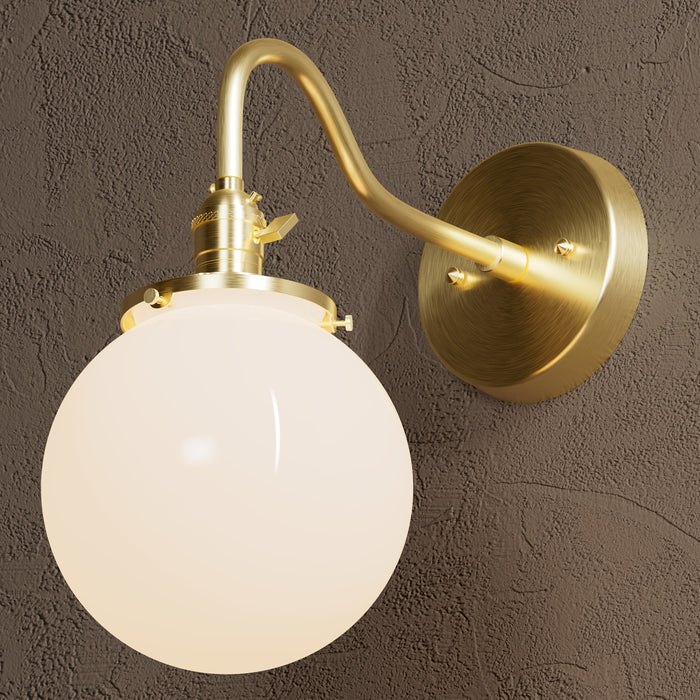 Altha - 8" Globe Bathroom Vanity Sconce
