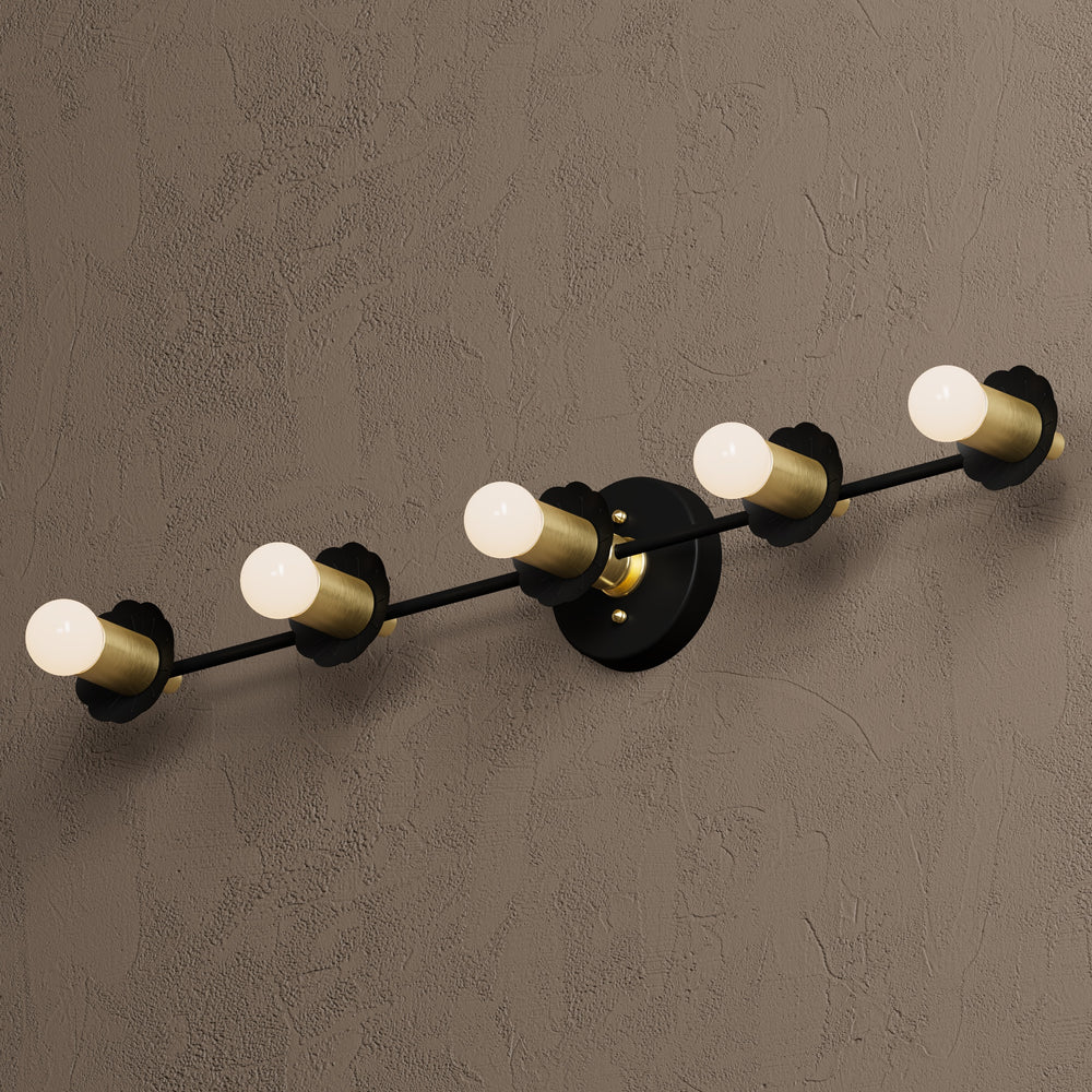 Myers - Five Light Bathroom Vanity