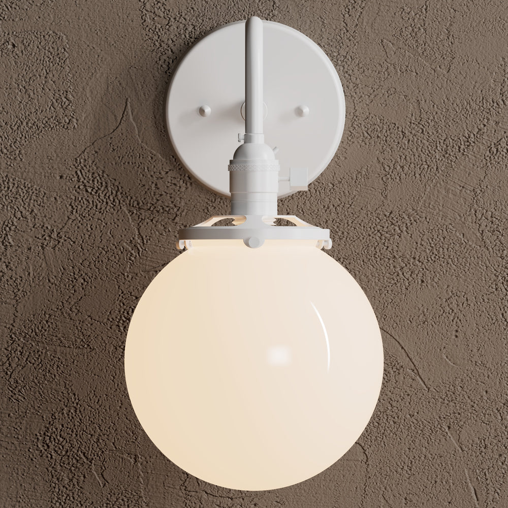 Altha - 8" Globe Bathroom Vanity Sconce