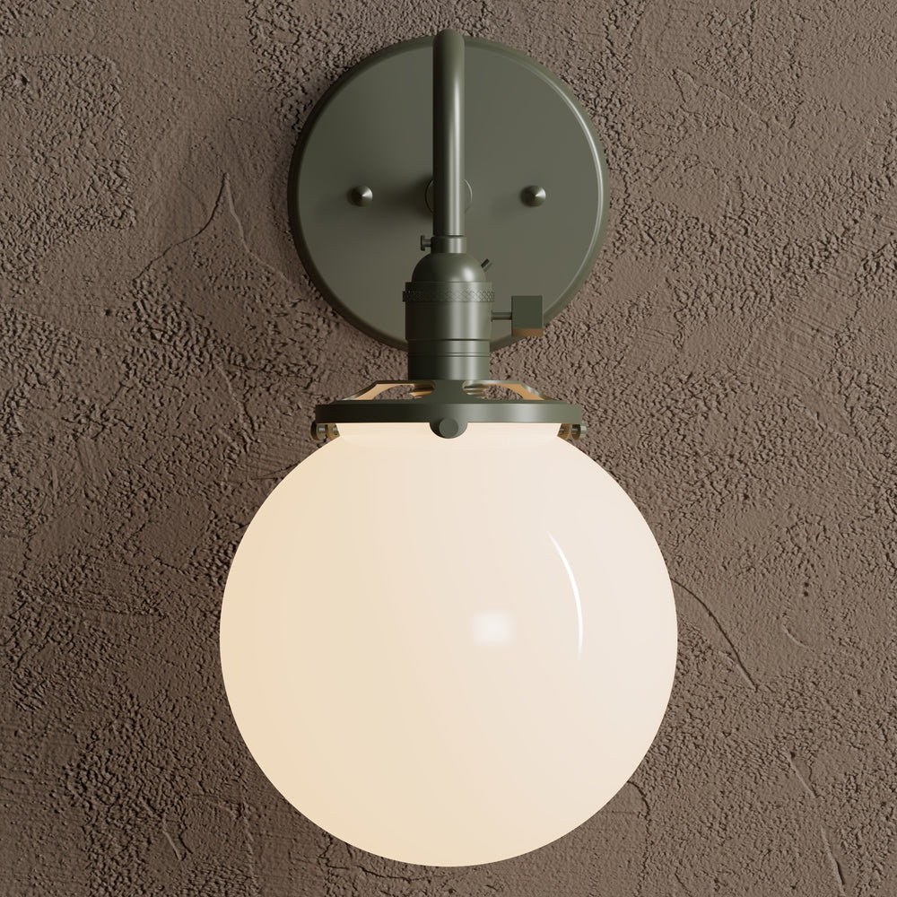 Altha - 8" Globe Bathroom Vanity Sconce