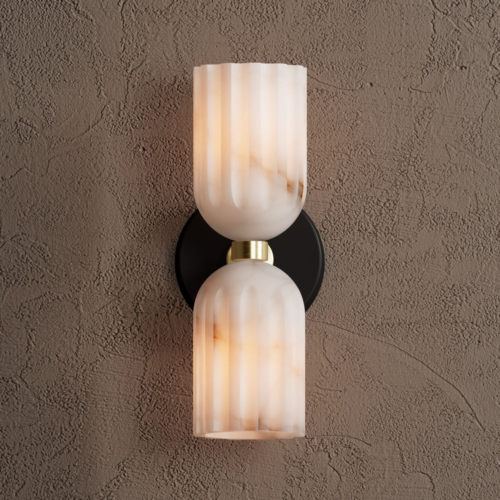 Tulum - Alabaster 2 Light Sconce