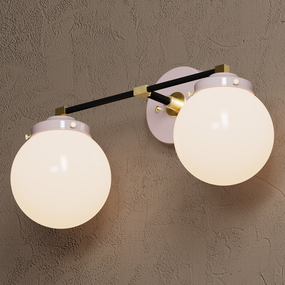 Mena - Two Light Bathrooom Vanity