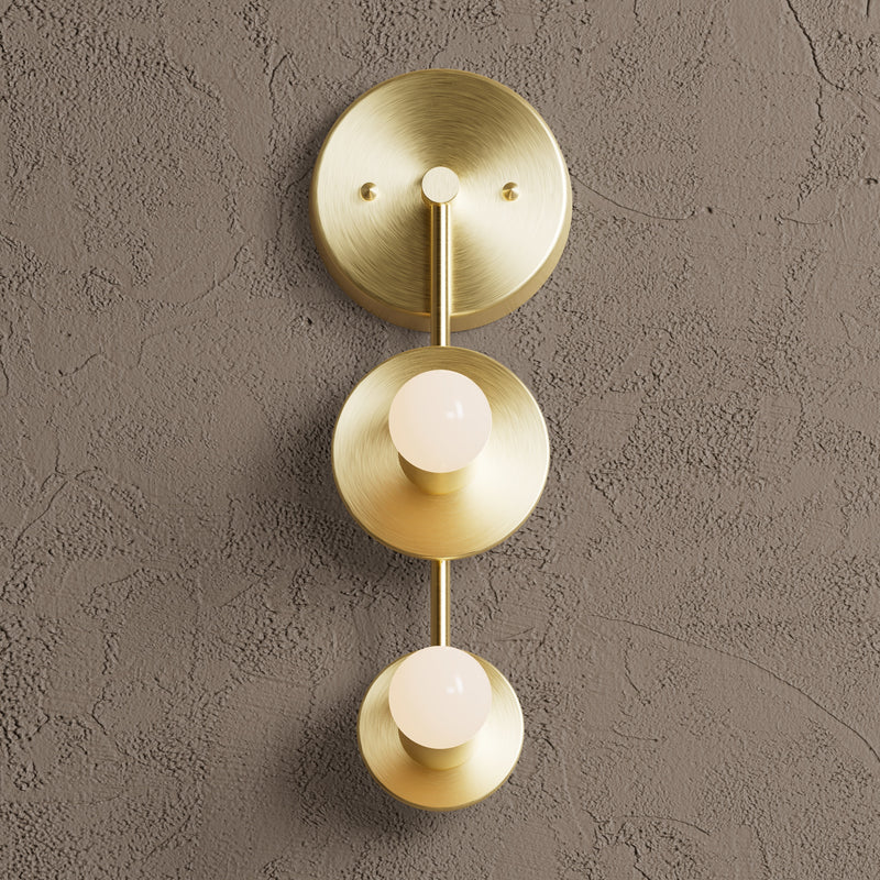 Aledo - Two Light Sconce - Wall Sconce - Custom Lighting By Velora