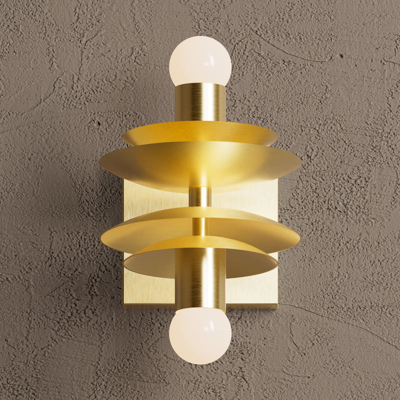 Bardwell - Two Light Sconce - Wall Sconce - Custom Lighting By Velora