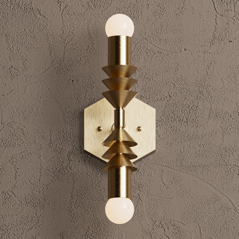 Cove - Two Light Sconce - Wall Sconce - Custom Lighting By Velora
