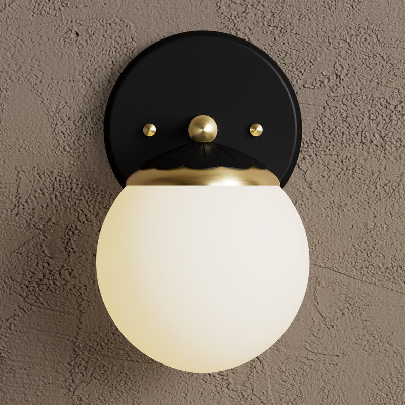Galena - Single Light Sconce - Wall Sconce - Custom Lighting By Velora