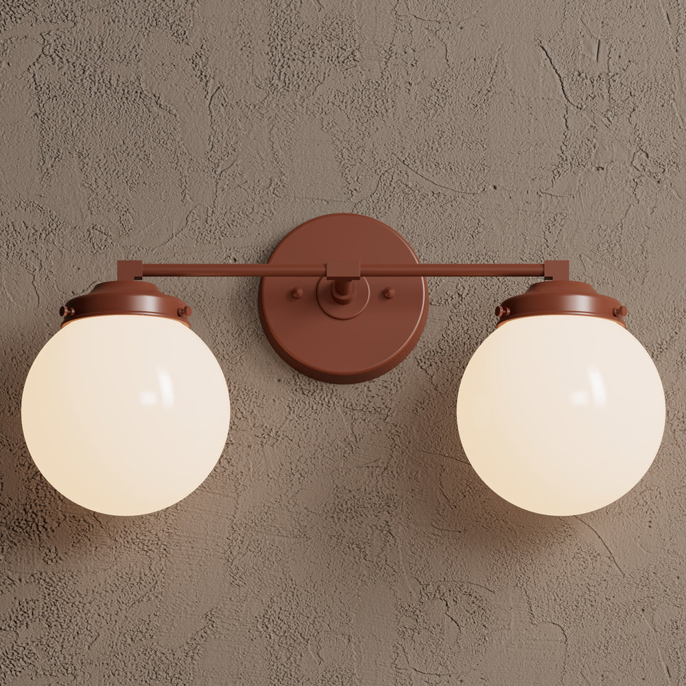 Mena - Two Light Bathrooom Vanity
