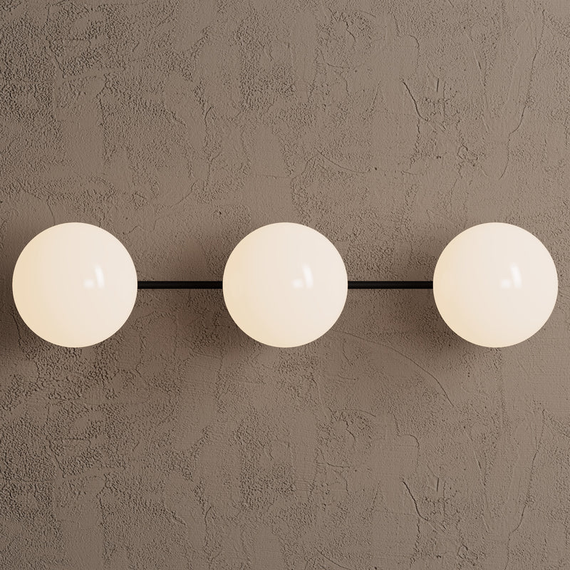 Shepherd - Three Light Bathroom Vanity - Wall Sconce - Custom Lighting By Velora
