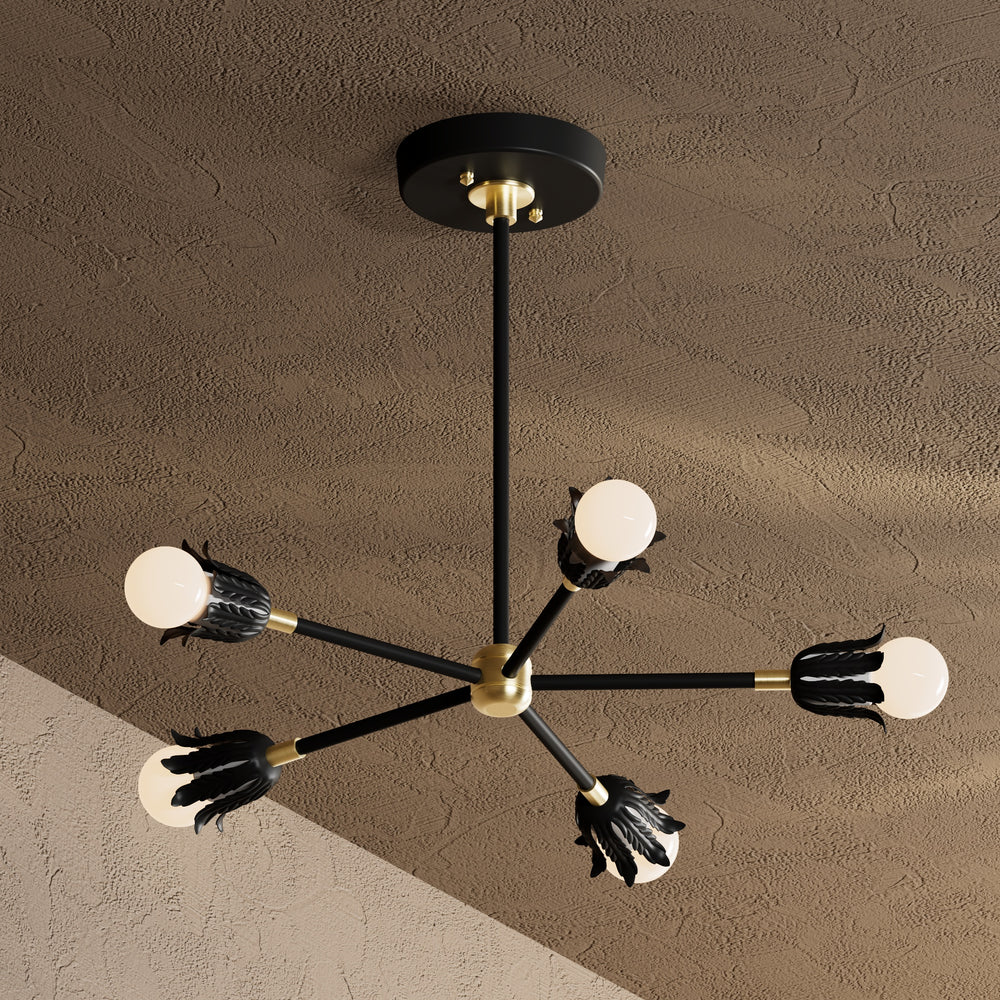 Magnolia - 5 Light Chandelier