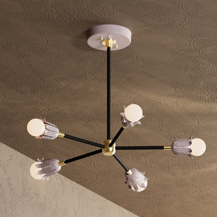 Magnolia - 5 Light Chandelier