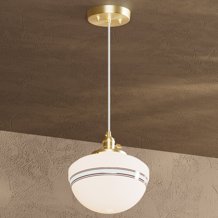 Sumner - Single Light Schoolhouse Globe Pendant