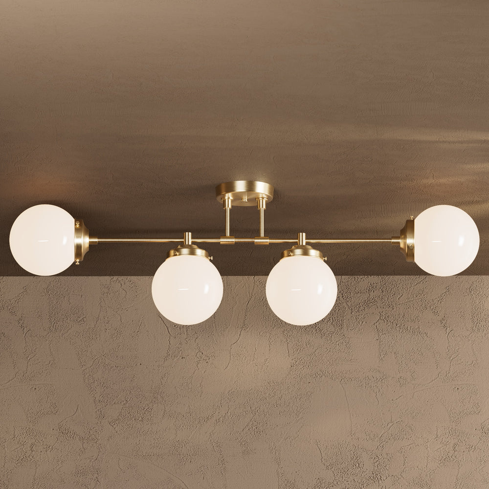 Blaine - Four Light Semi Flush Fixture