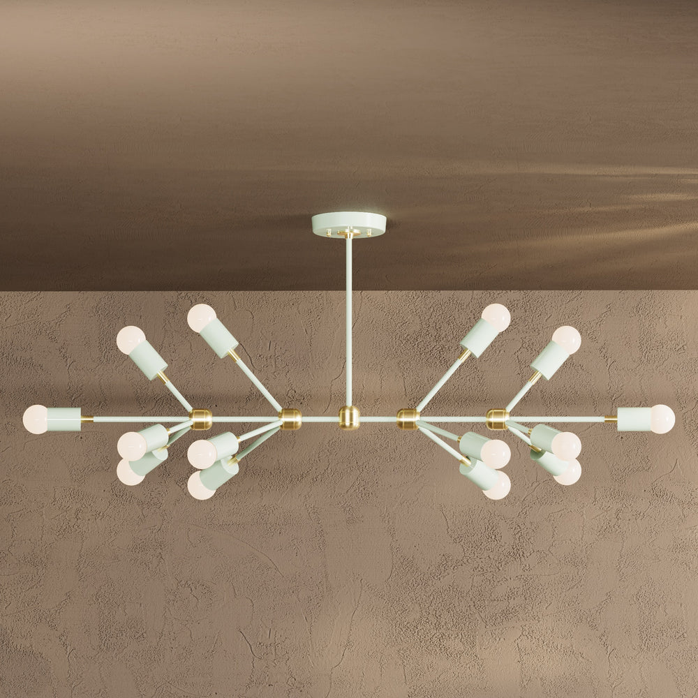 Claude - Large 14 Light Sputnik Inspired Chandelier