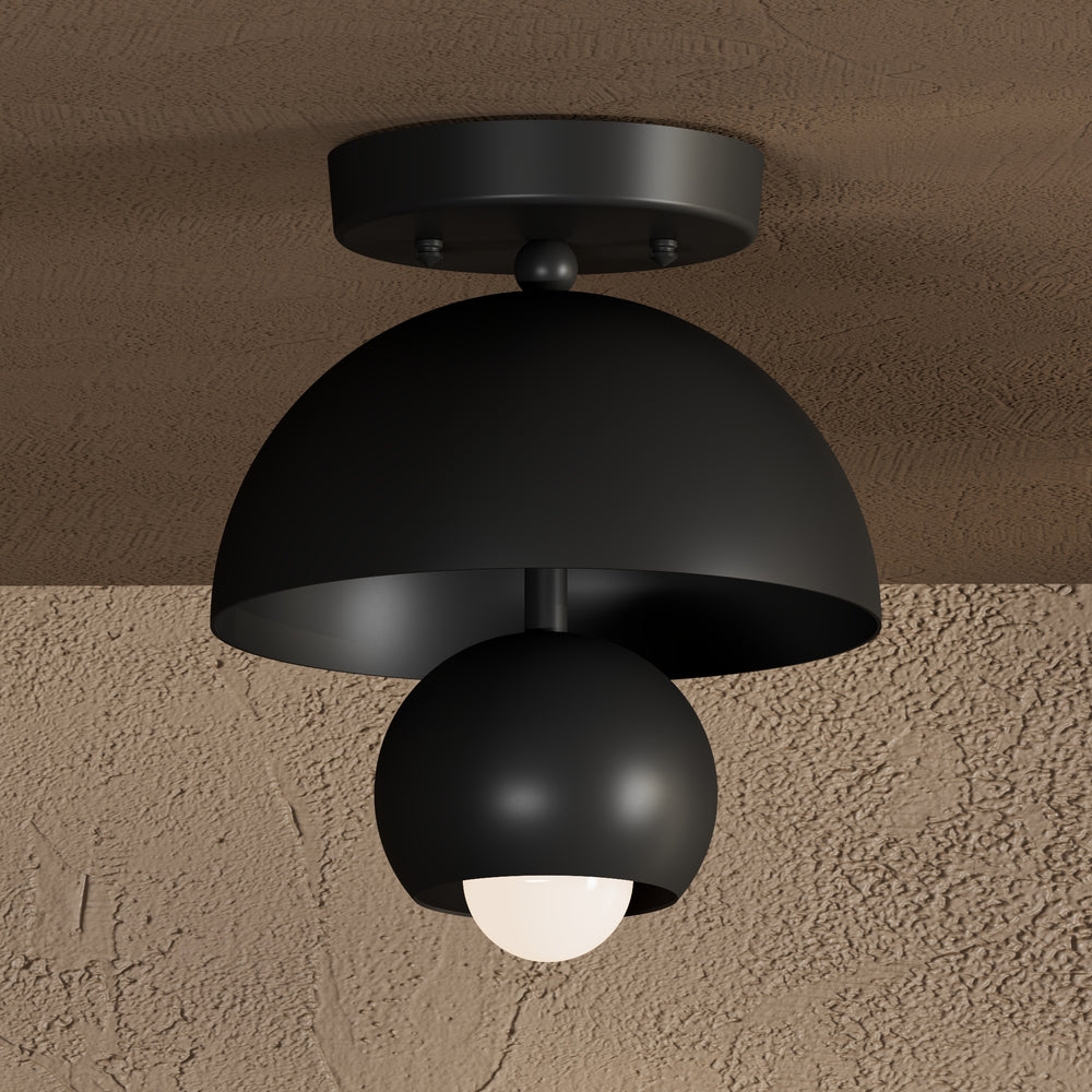 Decordona - Single Light Semi Flush Fixture