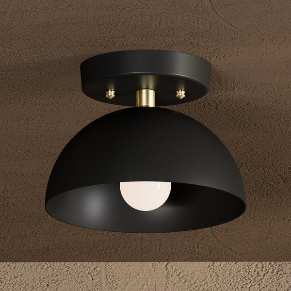 Madison - Single Light Semi Flush Fixture