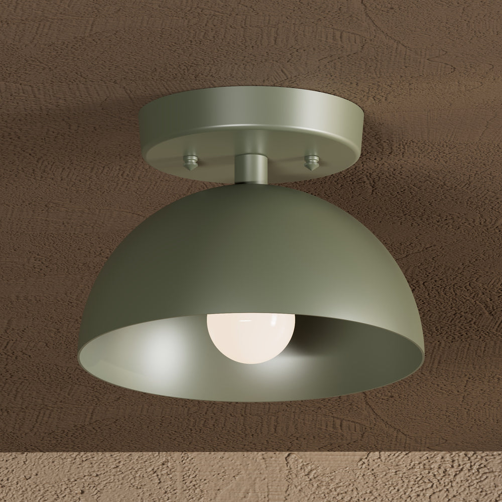 Madison - Single Light Semi Flush Fixture
