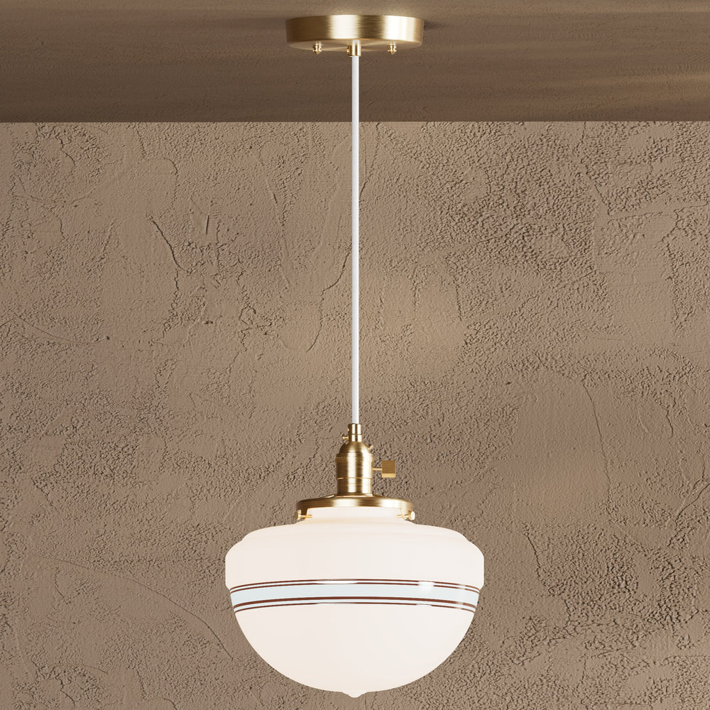 Sumner - Single Light Schoolhouse Globe Pendant