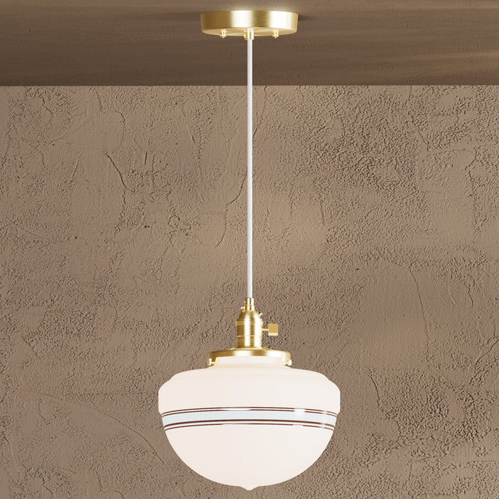 Sumner - Single Light Schoolhouse Globe Pendant
