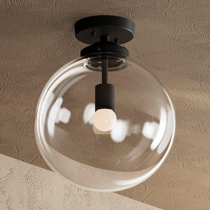 Claremont - Single Light Semi Flush Fixture
